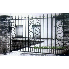 Hand Made Wrought Iron Fence